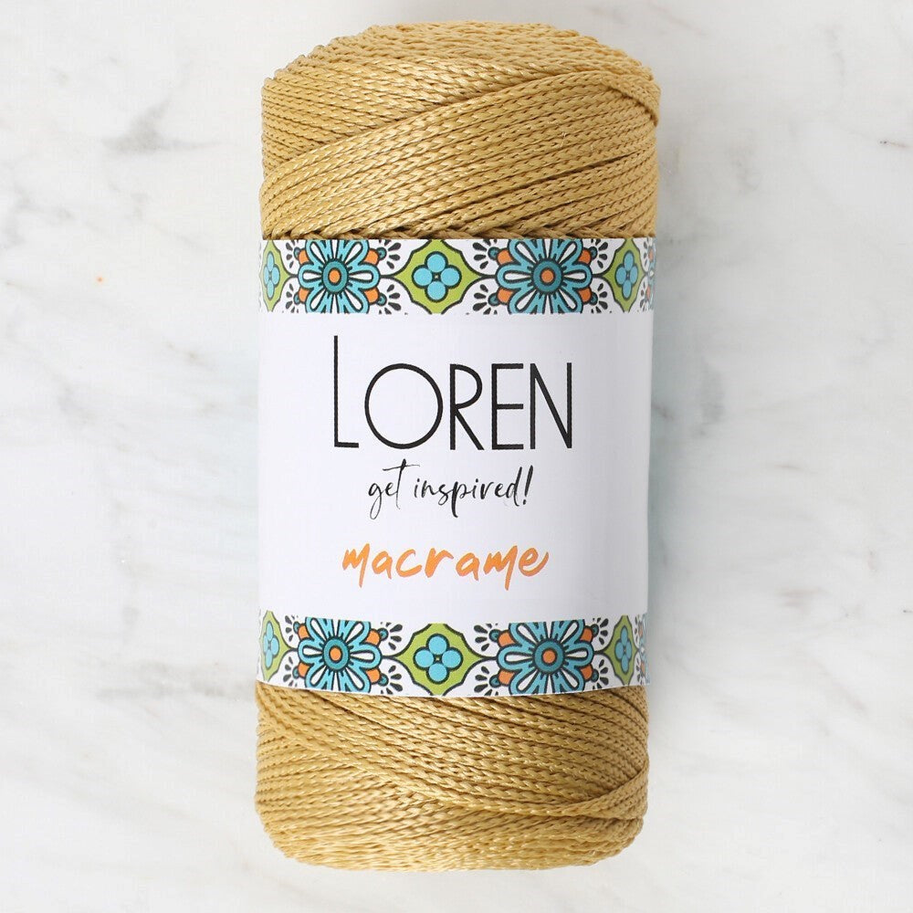 Loren Macrame Gold El Örgü İpi - RM 050 - 34329