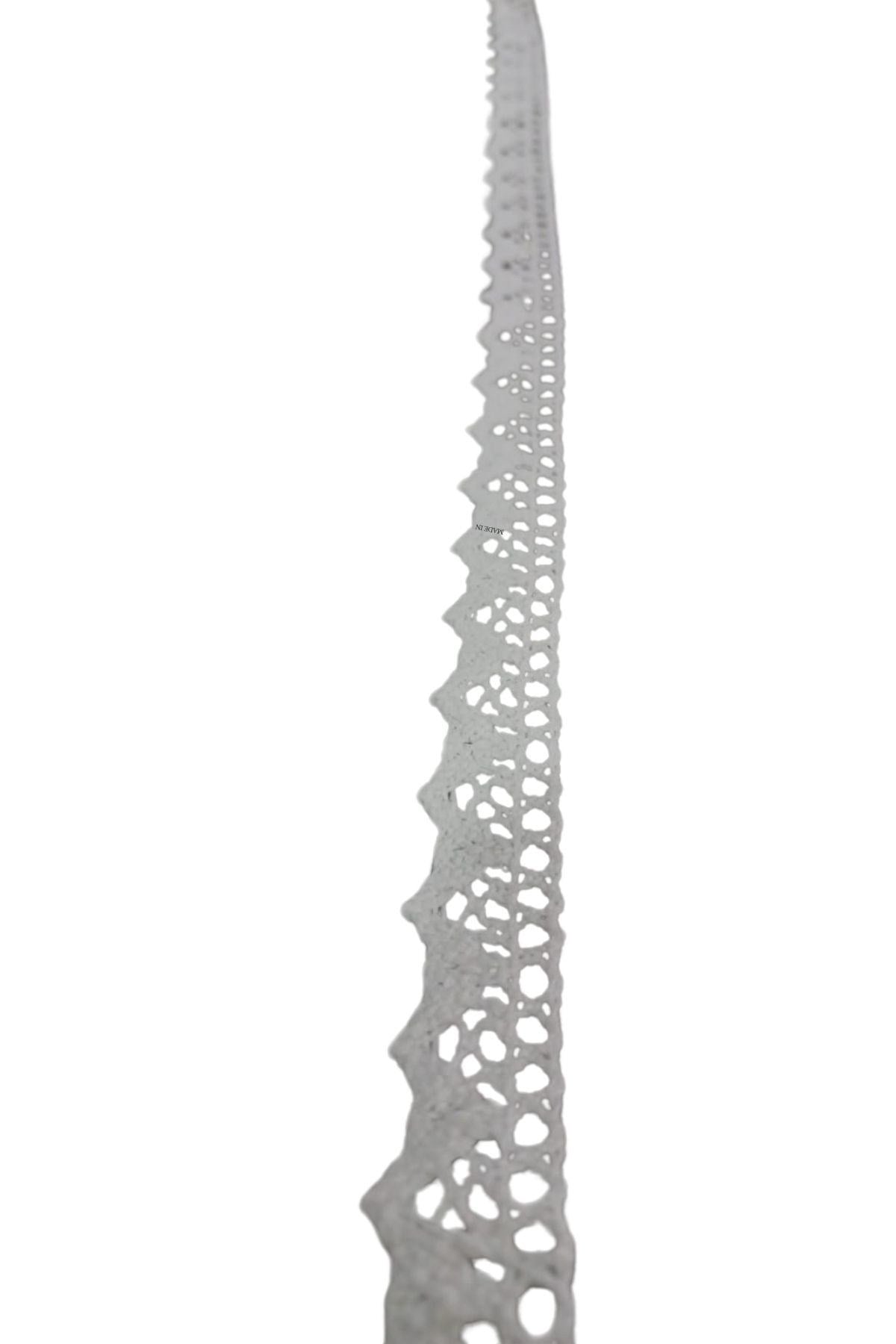 Kopanaki Dantel en 1,5 cm Beyaz 5 Metre