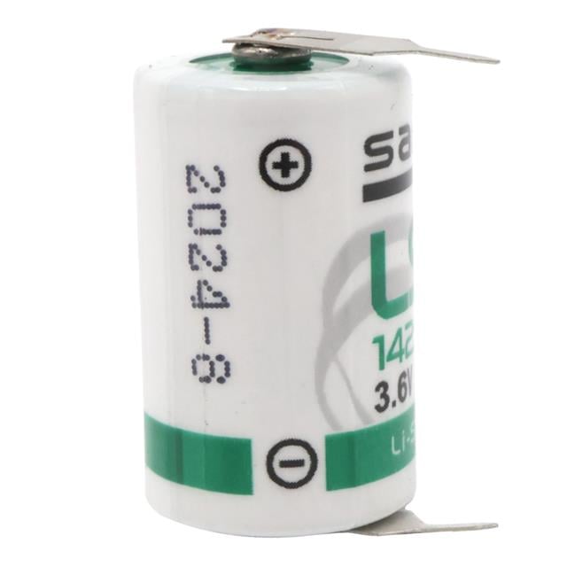 1/2AA LS 3.6 Volt Kısa Boy Puntalı Lityum Pil