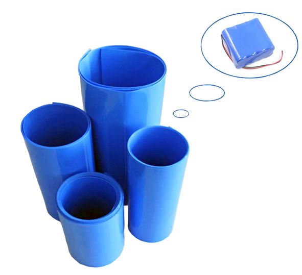 1 MT PVC ISI BORUSU MAVİ SHRINK 220 MM 18650 PİL YALITIM ISI BÜZÜLME KABLO KILIFI (4620)