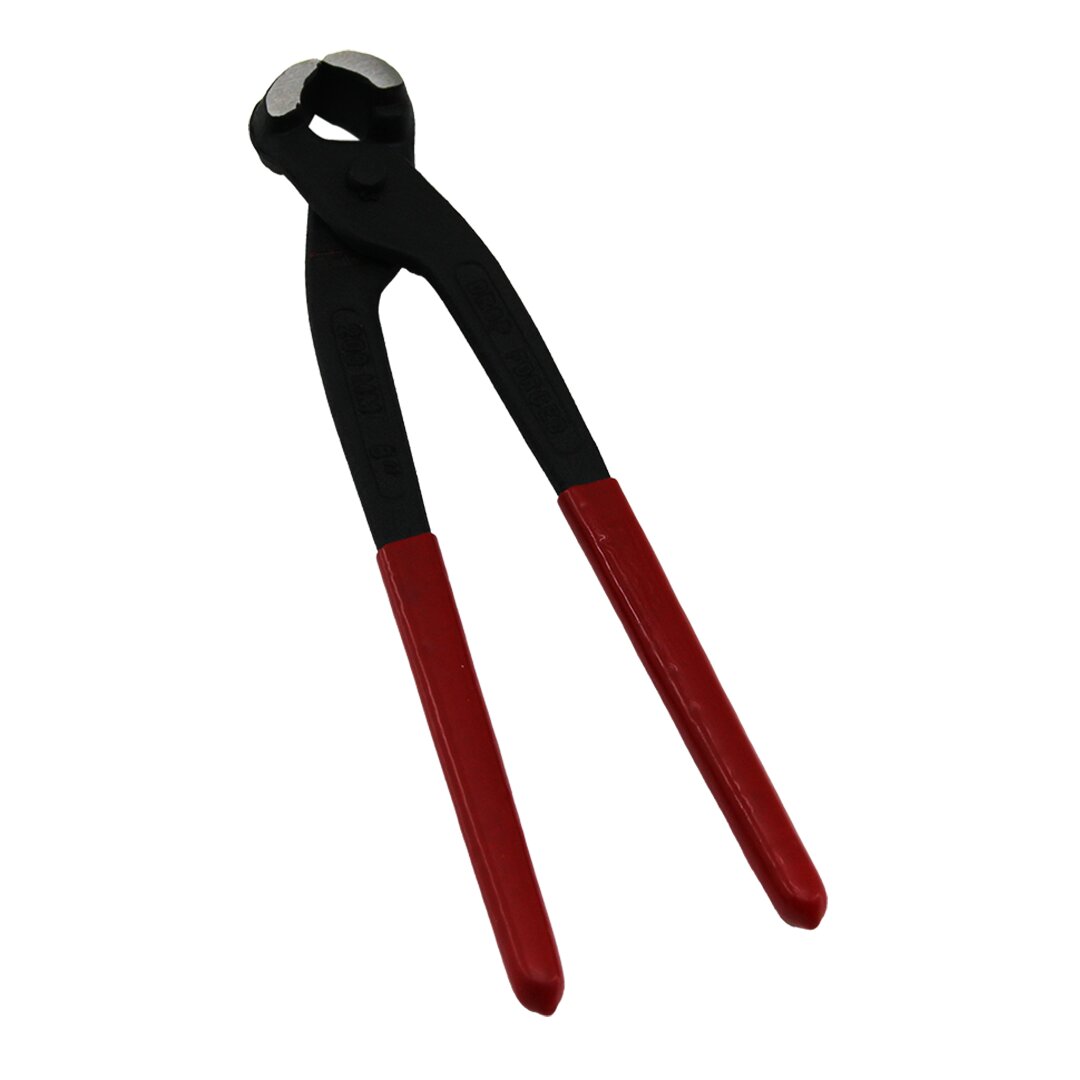 10 İnç 250mm Si̇yah Kerpeten Si̇li̇kon Kilifli Sap