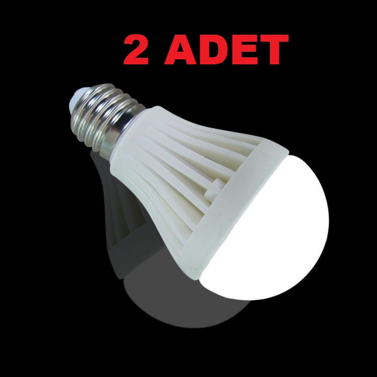 7w Enerji Tasarruflu Led Ampul ( 2 Adet )