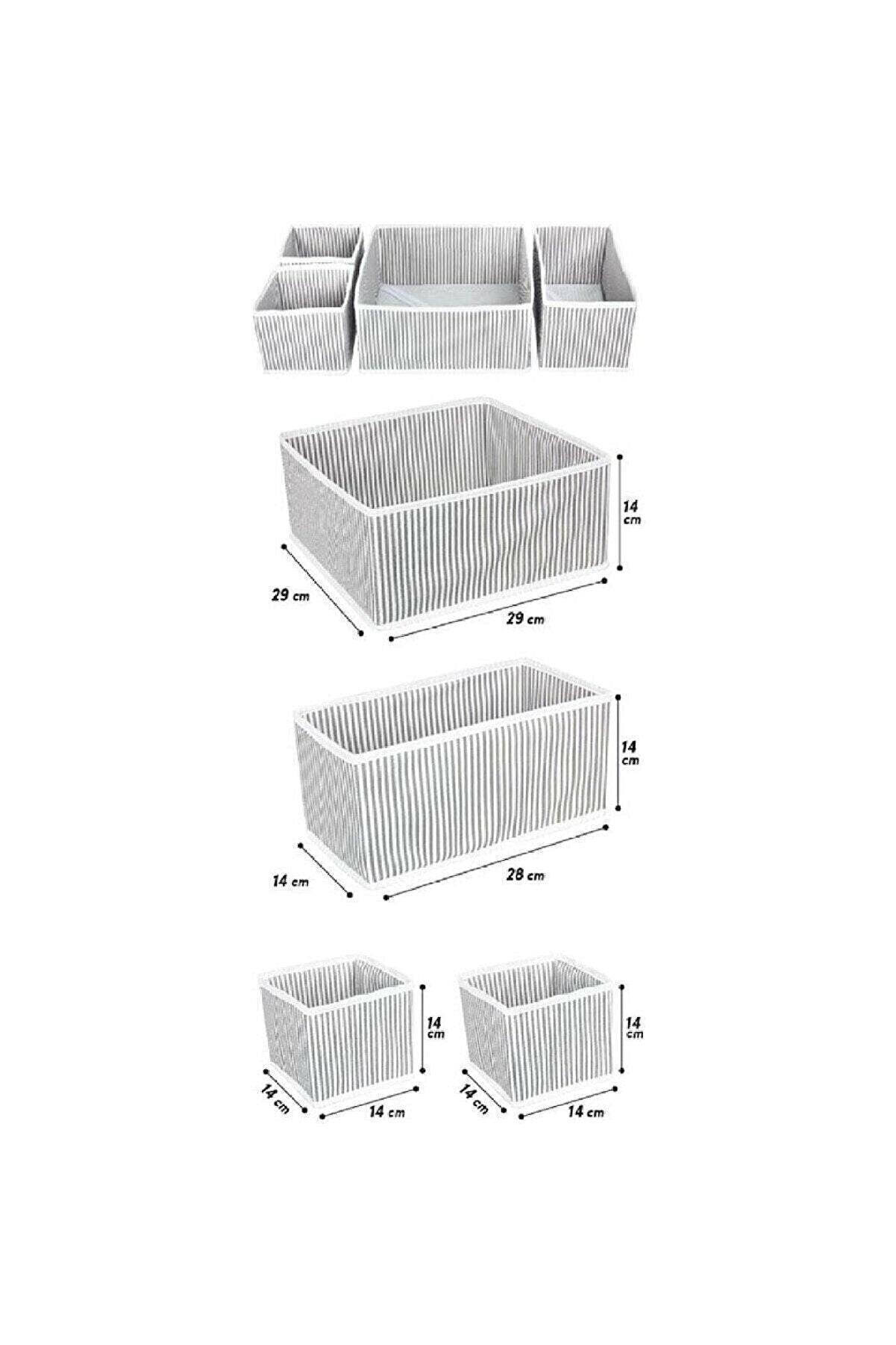 Çekmece Düzenleme Kutu Seti Organizer 4lü Set (4620)