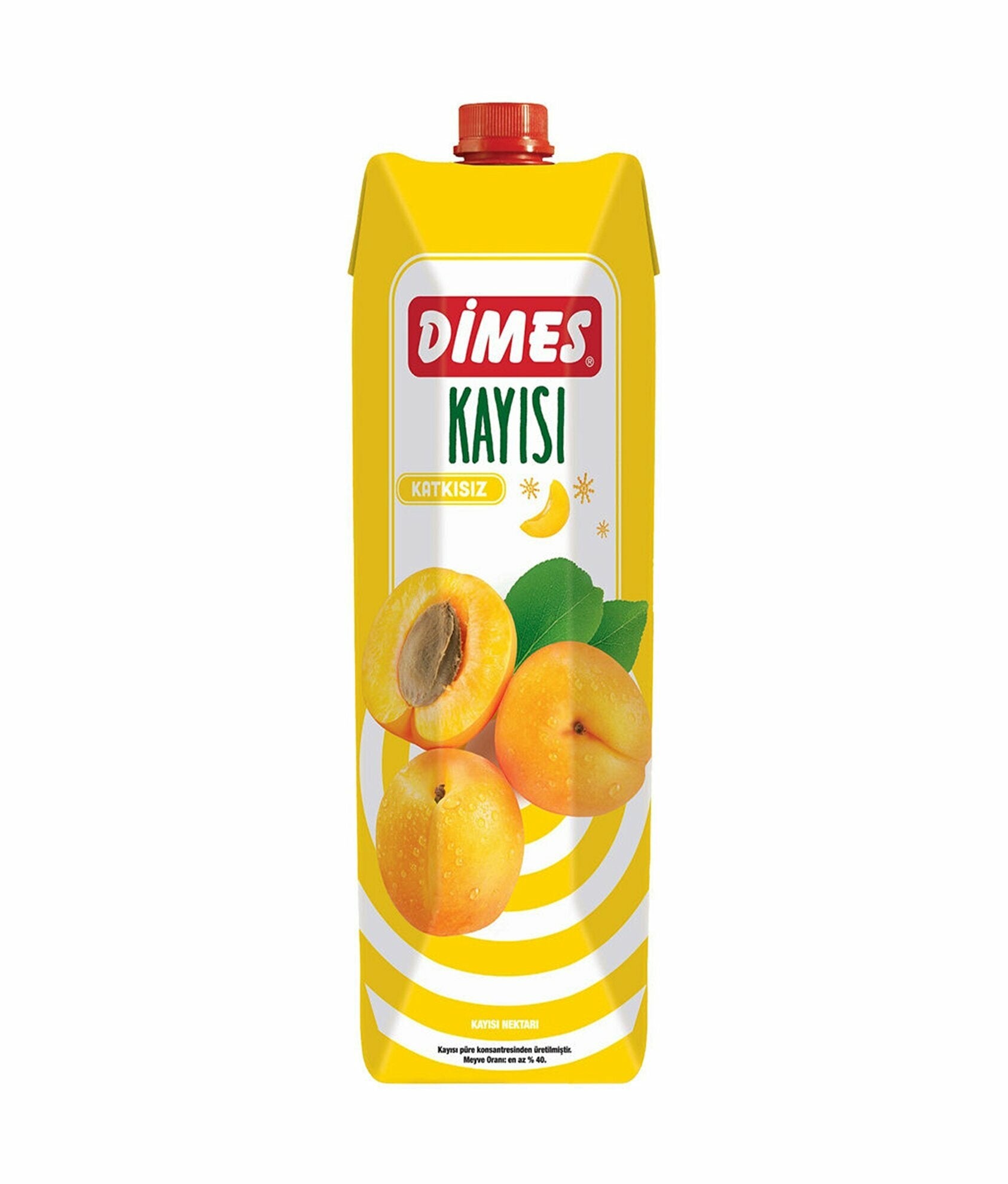 Dimes Meyve Suyu 1Lt Kayısı x 12 Adet