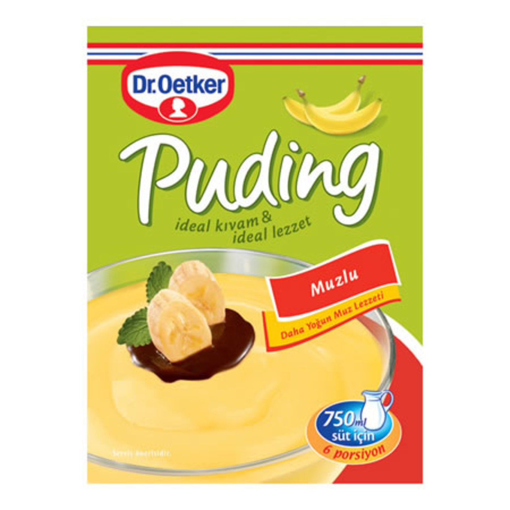 Dr. Oetker Puding Muzlu 115Gr x 24 Adet