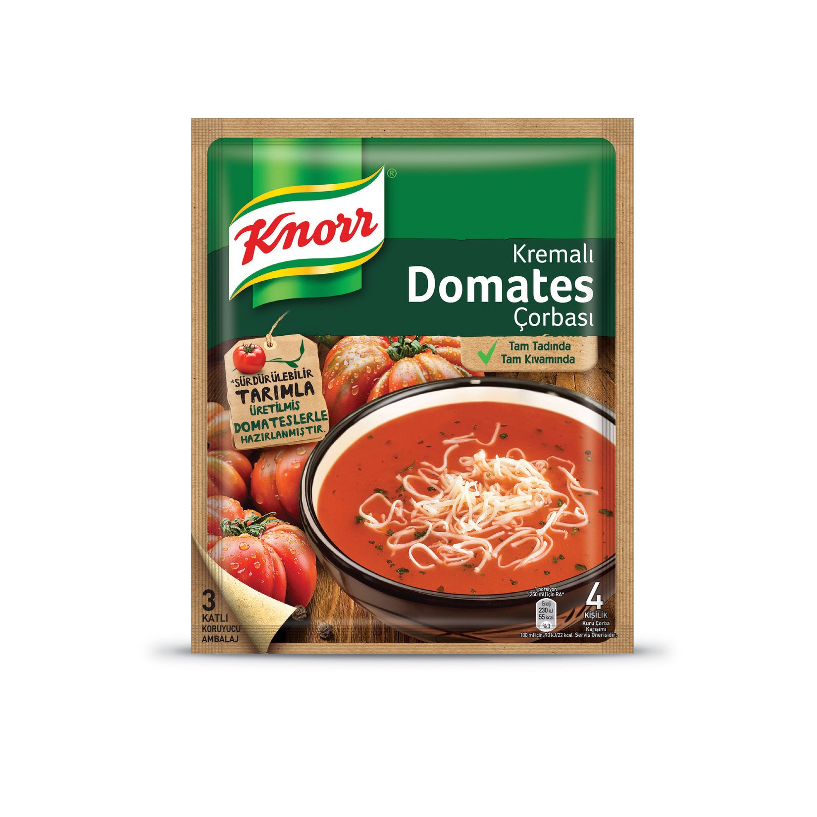 Knorr Çorba Kremalı Domates x 12 Adet