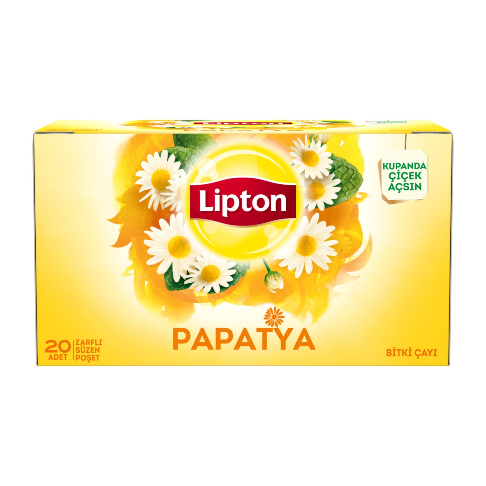 Lipton Bitki Çayı Bardak Papatya 20 Li  x  12 Adet