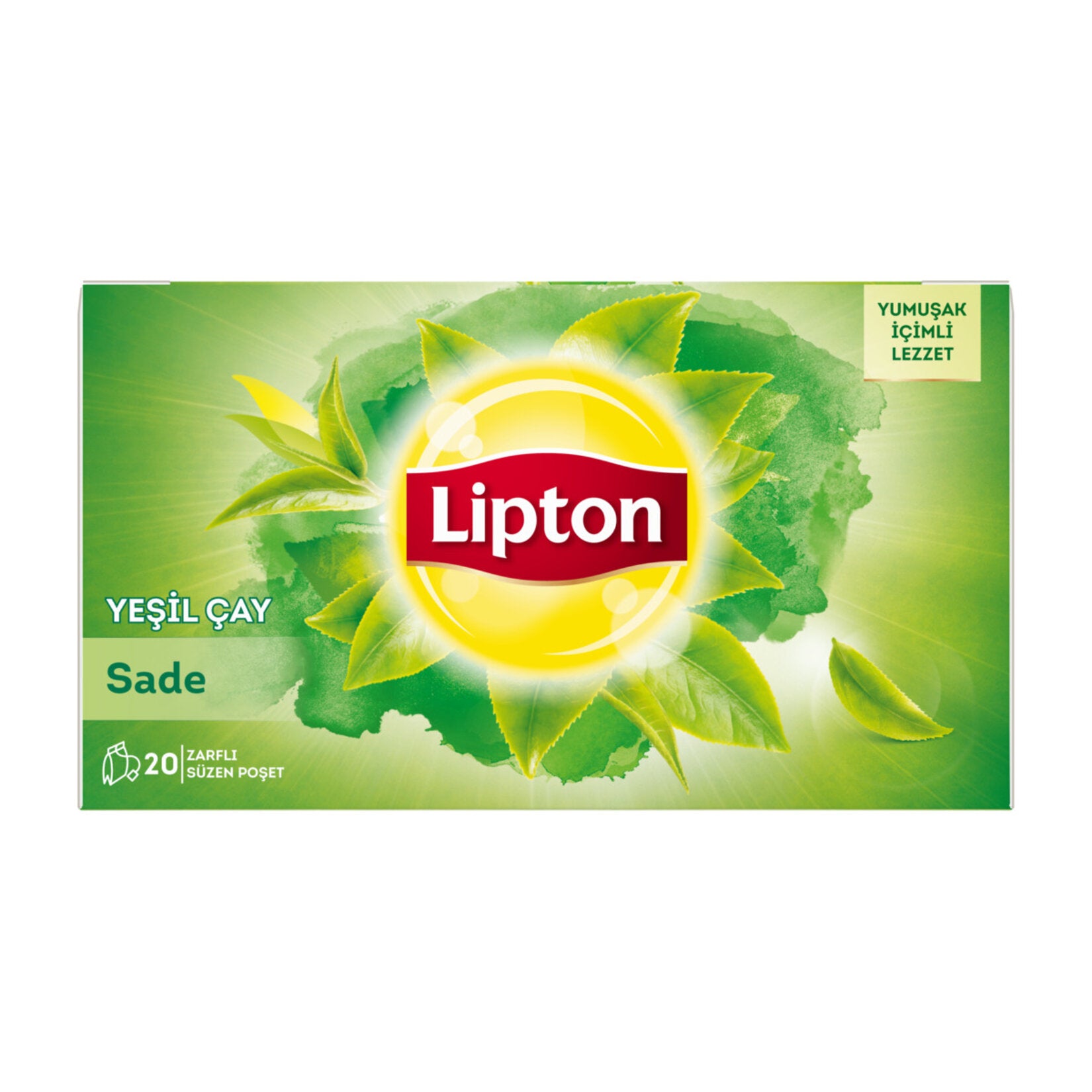 Lipton Bitki Çayı Bardak Yeşil Çay 20 Li  x  12 Adet