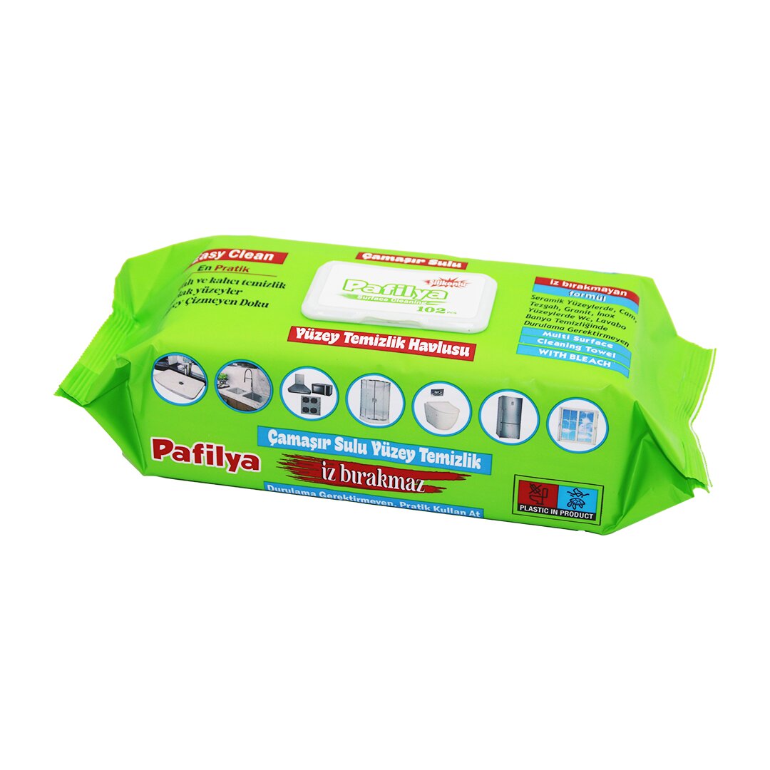 102 Pcs Si̇li̇konlu- çamaşir Suluyüzey Temi̇zli̇k Havlusu- Islak Mendi̇l Seramık- Cam- Grani̇t- Wc Banyo
