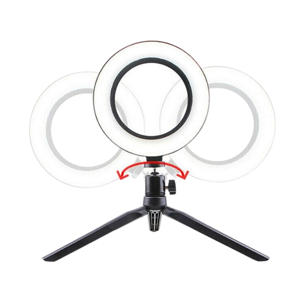 10inç 26cm Youtube Instagram Tiktok Selfie Stüdyo Video Fotoğraf Ring Light Tripod Led Halka Işık (4620)