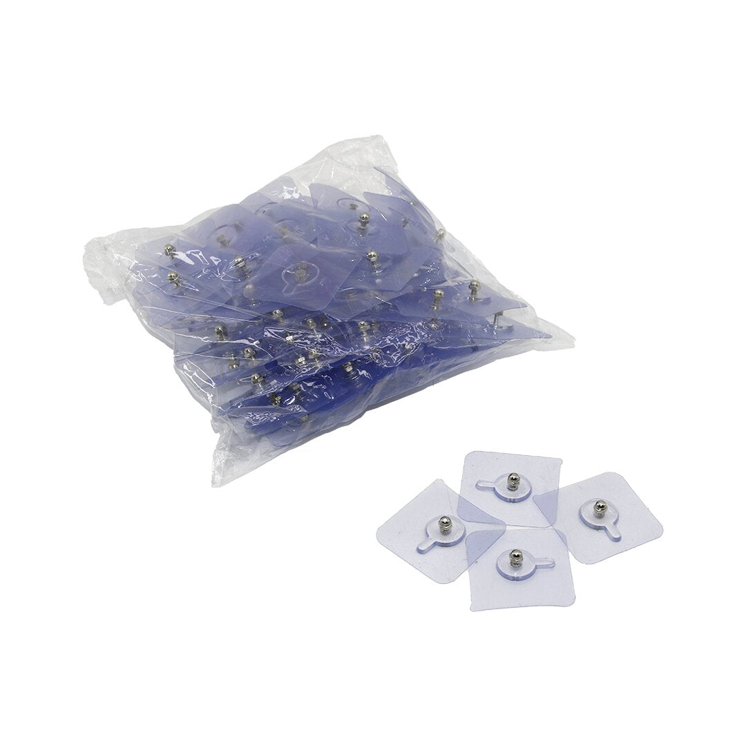 10mm Vi̇dali   şeffaf Pvc Yapişkanli  Aski