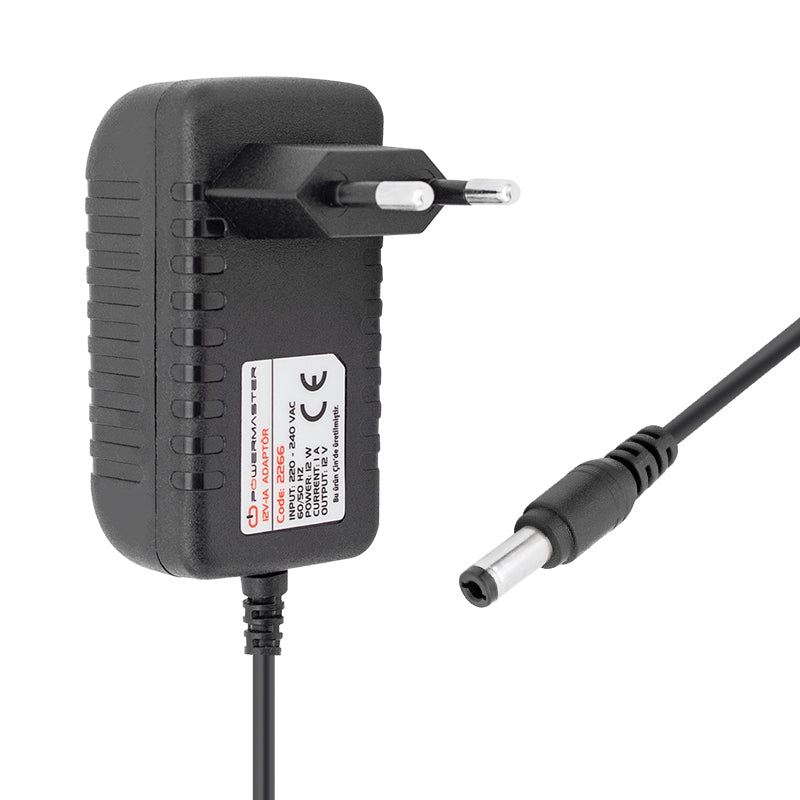 12 VOLT 1 AMPER PRİZ TİPİ MATKAP ŞARJ ADAPTÖRÜ 5.5*2.5 UÇ (4620)