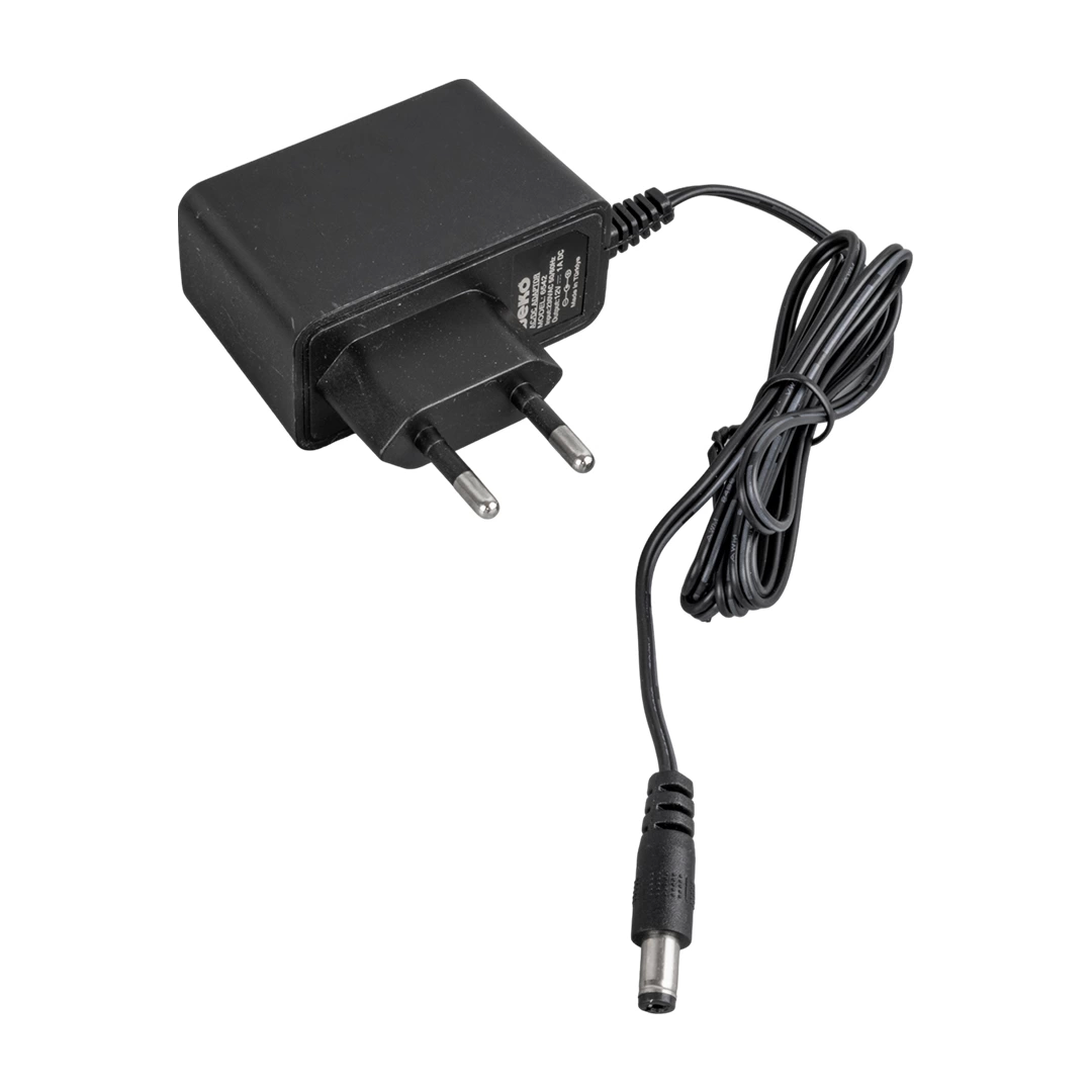 12 Volt - 1 Amper 5.5*2.5 Uçlu Yerli Üretim Plastik Kasa Priz Tipi  Adaptör