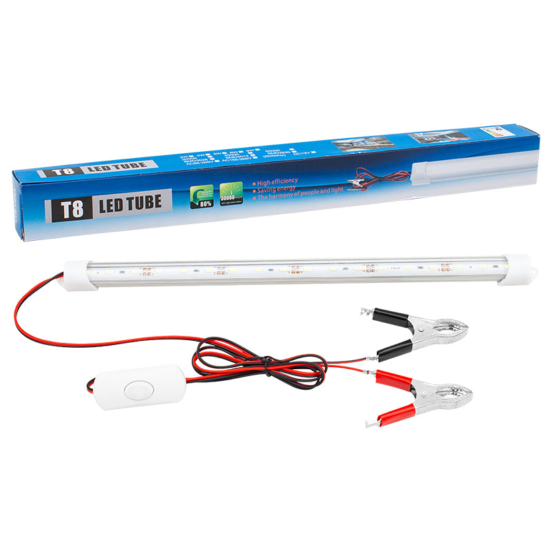 12 VOLT 5 WATT T8 LED AMPUL 30 CM AKÜ MAŞALI (4620)