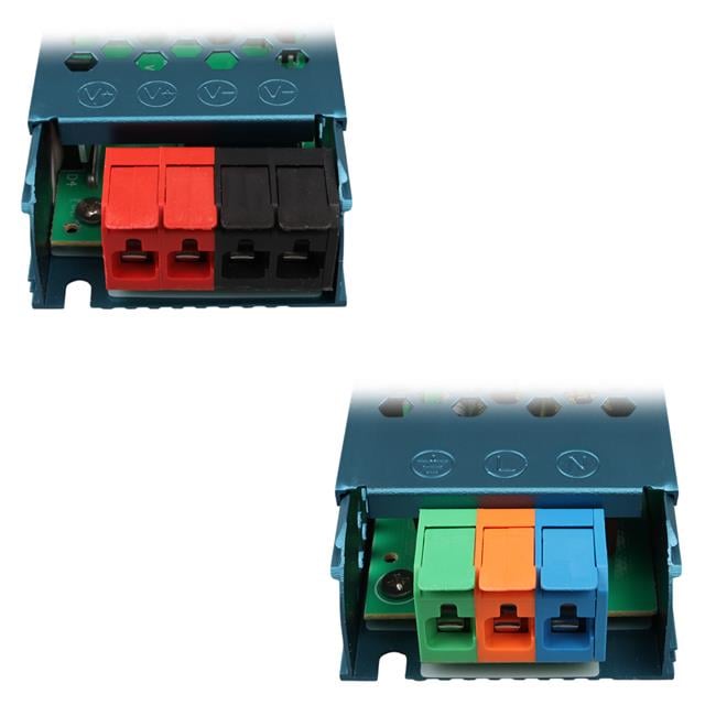 12 Volt 8.5 Amper 100 Watt Slim Metal Kasa Adaptör 180x50x23mm