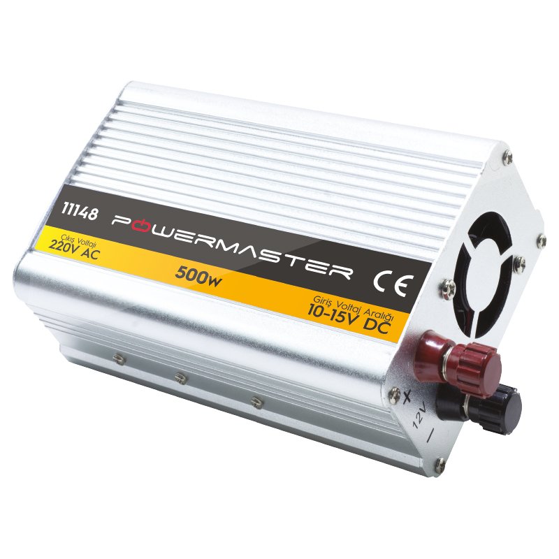 12 VOLT - 500 WATT MODIFIED SINUS INVERTER (10-15V ARASI-220V AC) (4620)