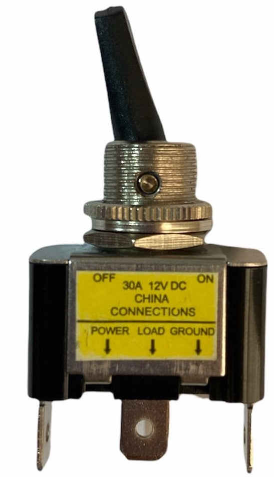 12 VOLT DC 30 AMPER TOGGLE SWİTCH ON-OFF IŞIKLI (IC-151B) (4620)