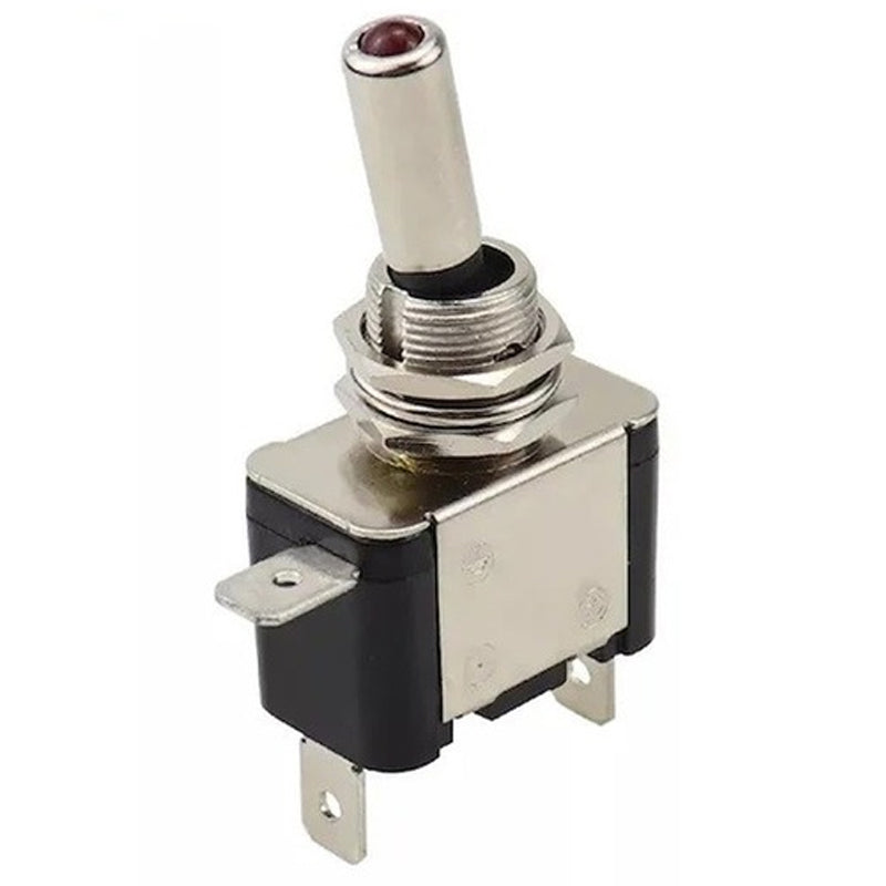 12 Volt Dc 20 Amper Toggle Swıtch On-off ışıklı