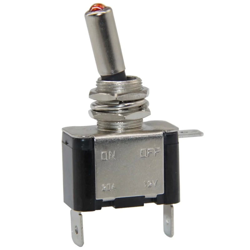 12 Volt Dc 20 Amper Toggle Switch On-off Işıklı Ic-151a