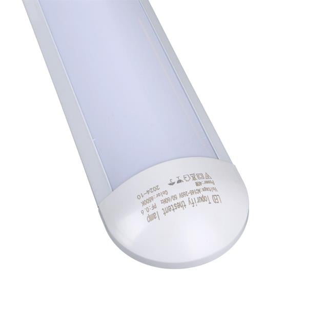120 Cm 40 Watt 6500K 220 Volt Beyaz Tekli Led Bant Armatür