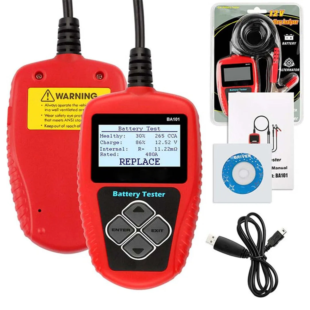 12V 30-220AH AKÜ TEST CİHAZI BA101