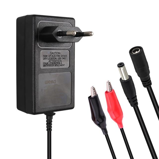14.4 Volt - 2 Amper 5.5*2.5 Mm Uçlu + Krokodil Aparatlı Akü Şarj Cihazı WK-29111