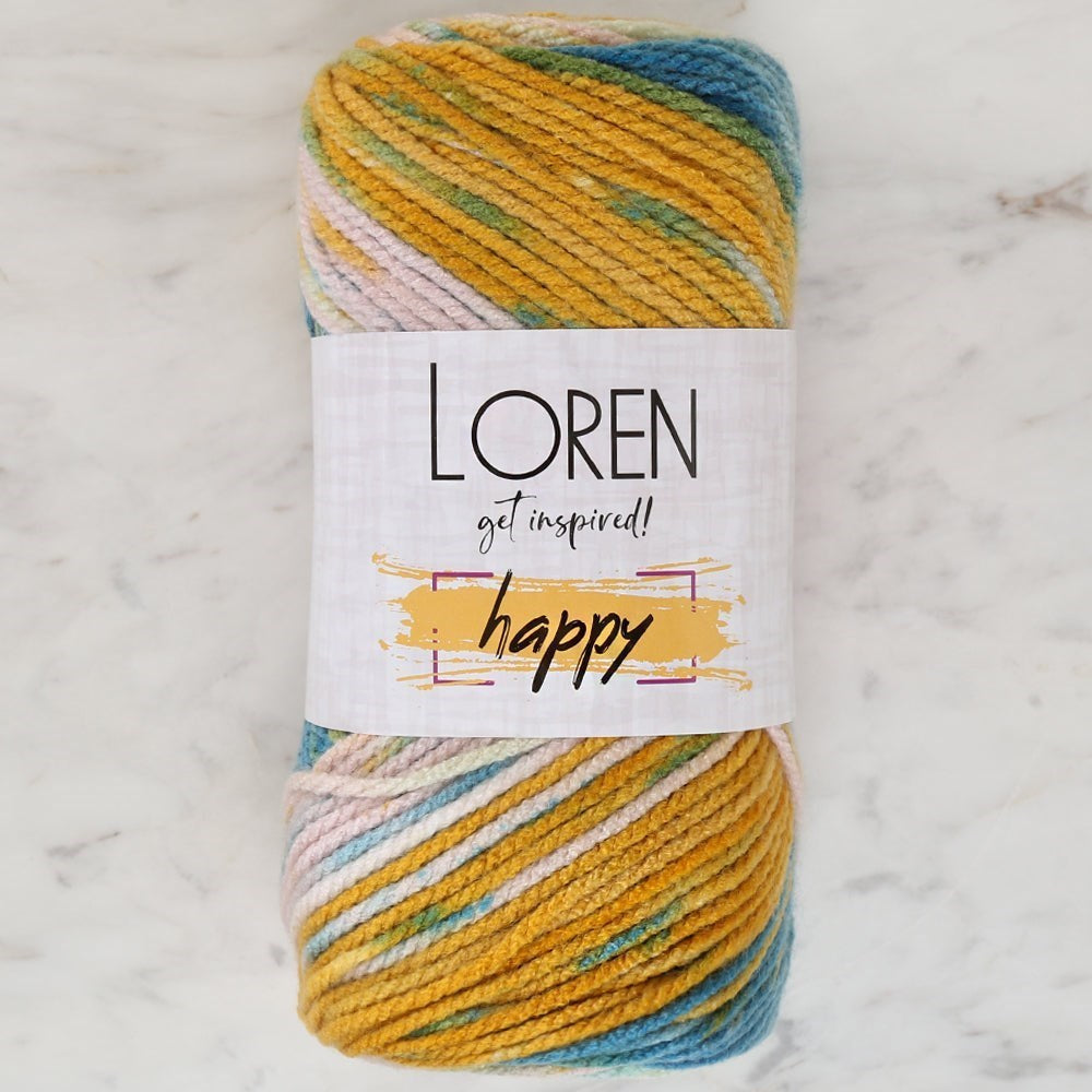 Loren Happy Ebruli El Örgü İpi - RH019 - 34304