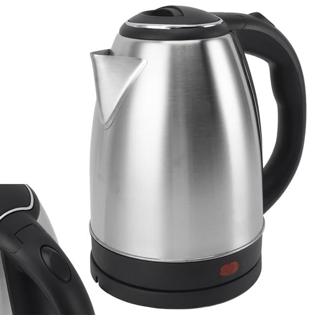 1500W 1.8 Litre Lüks Çelik Su Isıtıcı Kettle İnox CRW-7102