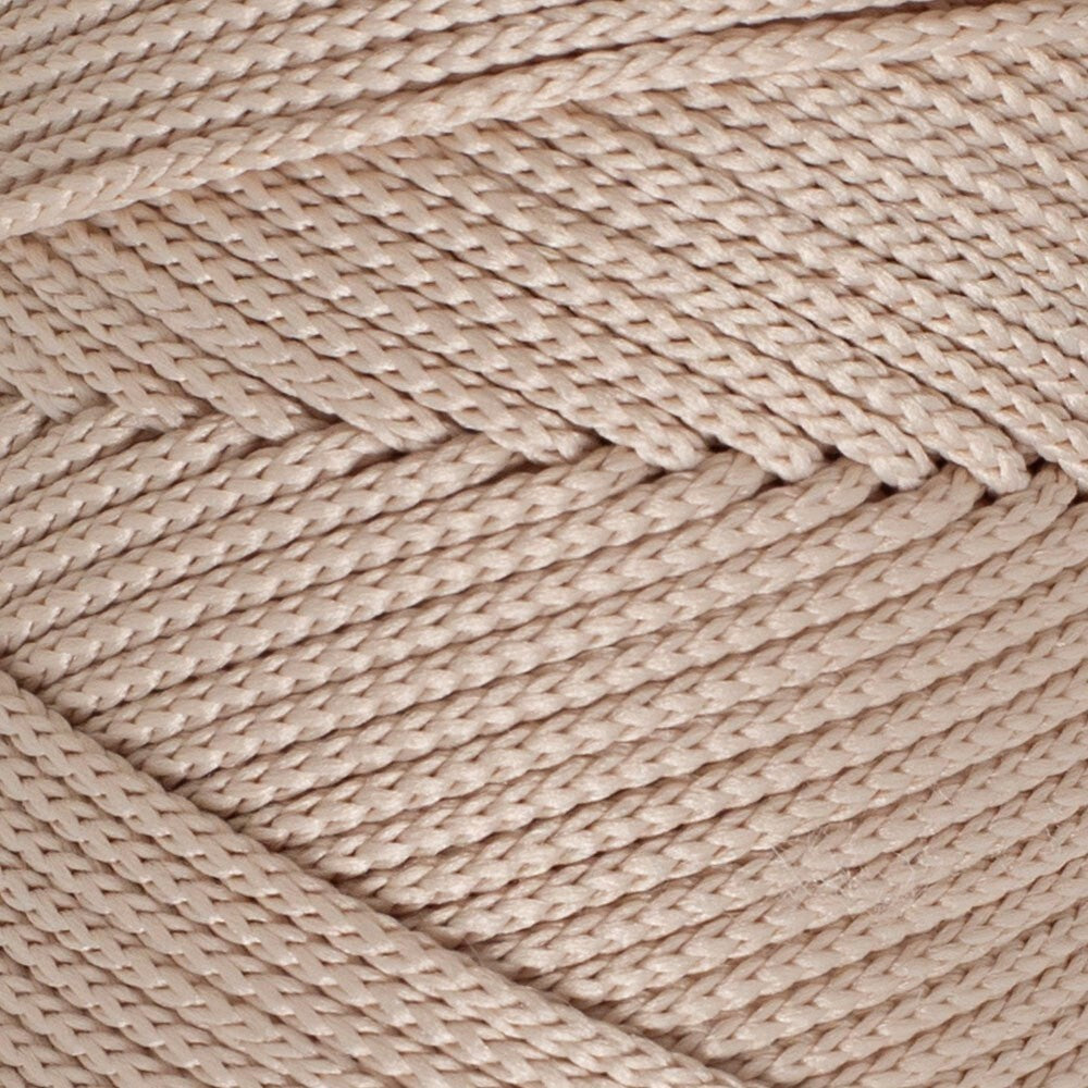 Loren Polyester Soft Macrame Taş Rengi El Örgü İpi - LM005 - 34428