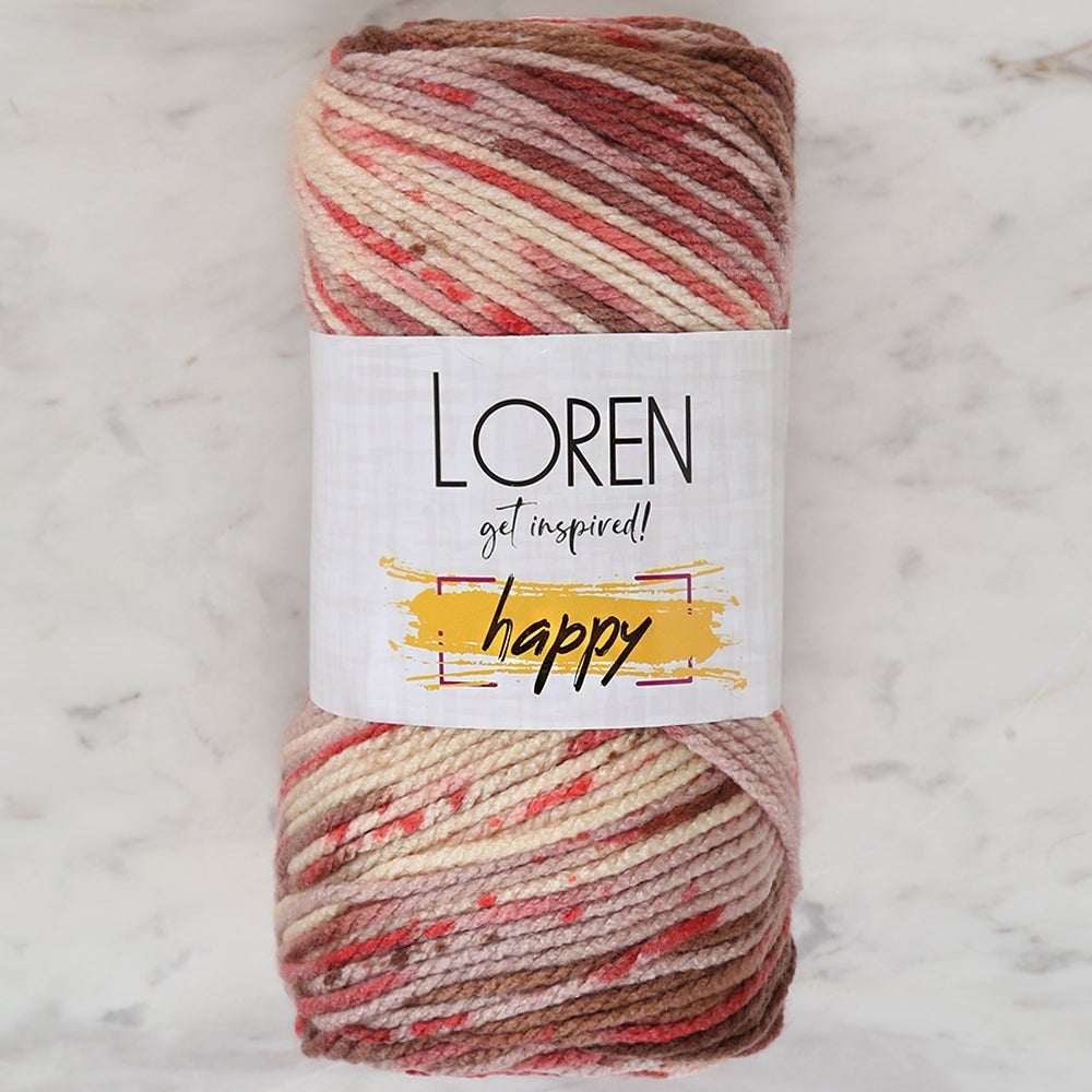 Loren Happy Ebruli El Örgü İpi - RH002 - 34287