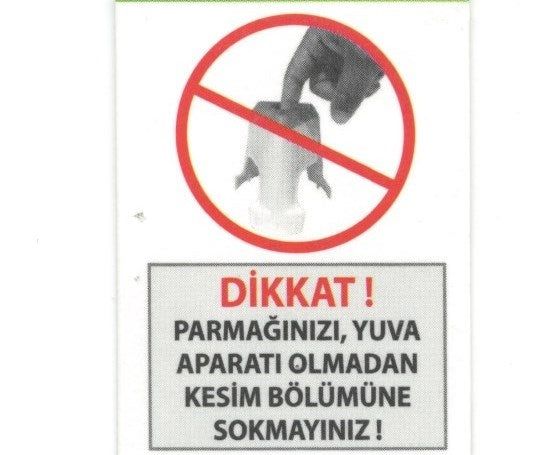 Zeytin Çizme Aparatı - Kesme Makinesi - Parmaklık Hediyeli