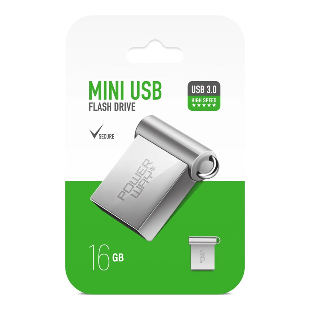 16 Gb Usb 3.0 Metal Mini Flash Bellek