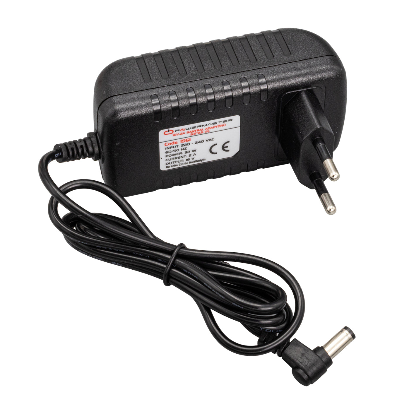 16 VOLT - 2 AMPER 5.5*2.5 UÇLU SANTRAL POWER JACKLI ADAPTÖRÜ (4620)