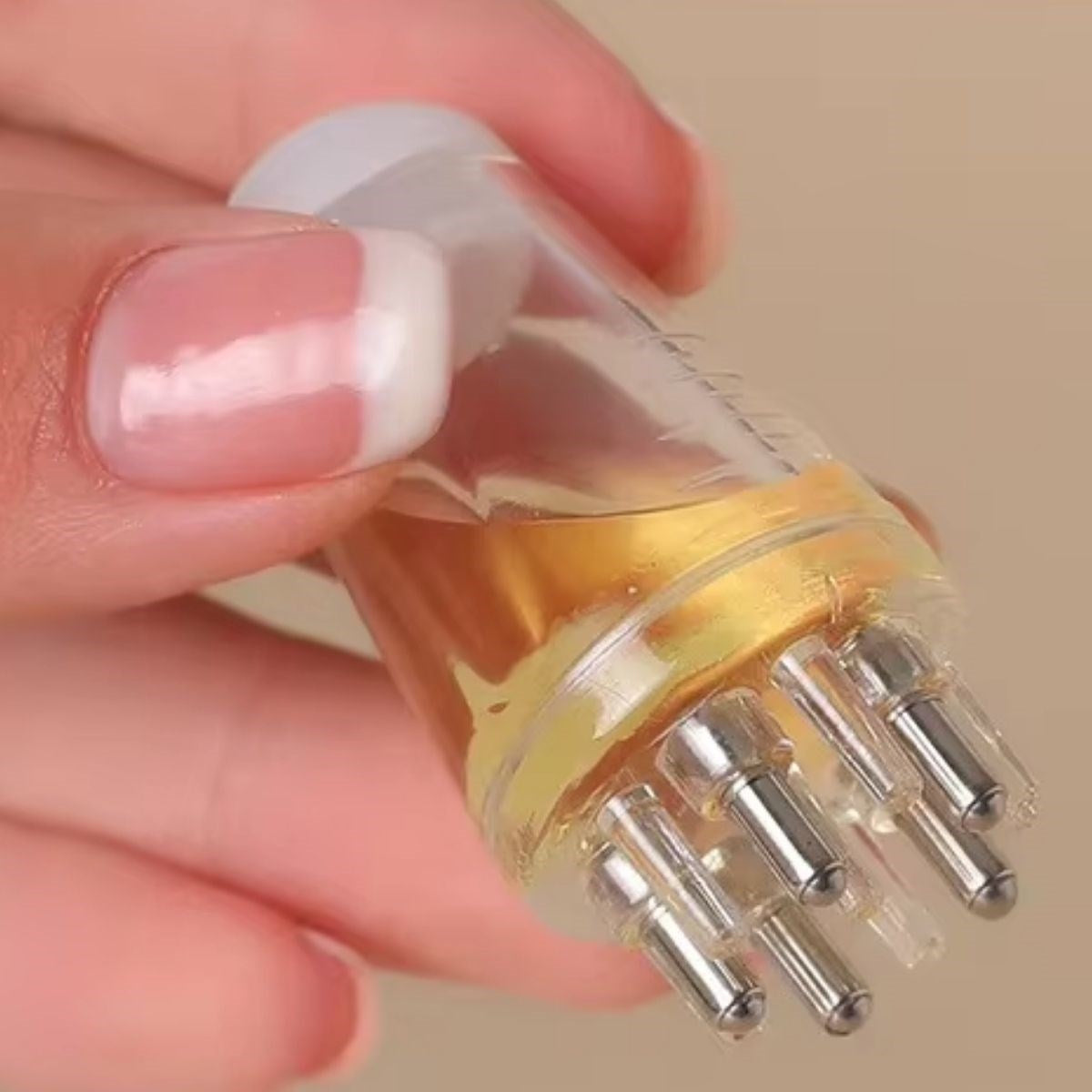 Mini Saç Derisi ve Cilt Bakım Serum Aplikatörü Saç Serum Şişesi