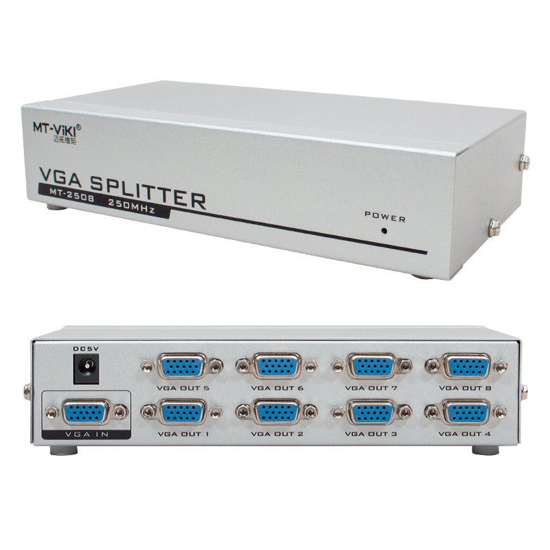 1920X1440 250 MHZ 8 PORT VGA DAĞITICI SPLITTER (4620)