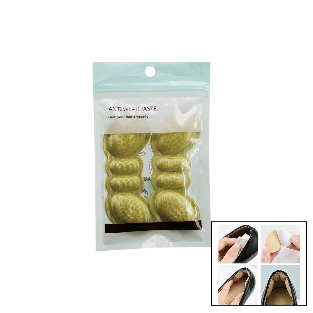 2 Pcs Ayakkabi Topuk Vurma önleyi̇ci̇ Sünger Yapişkanli