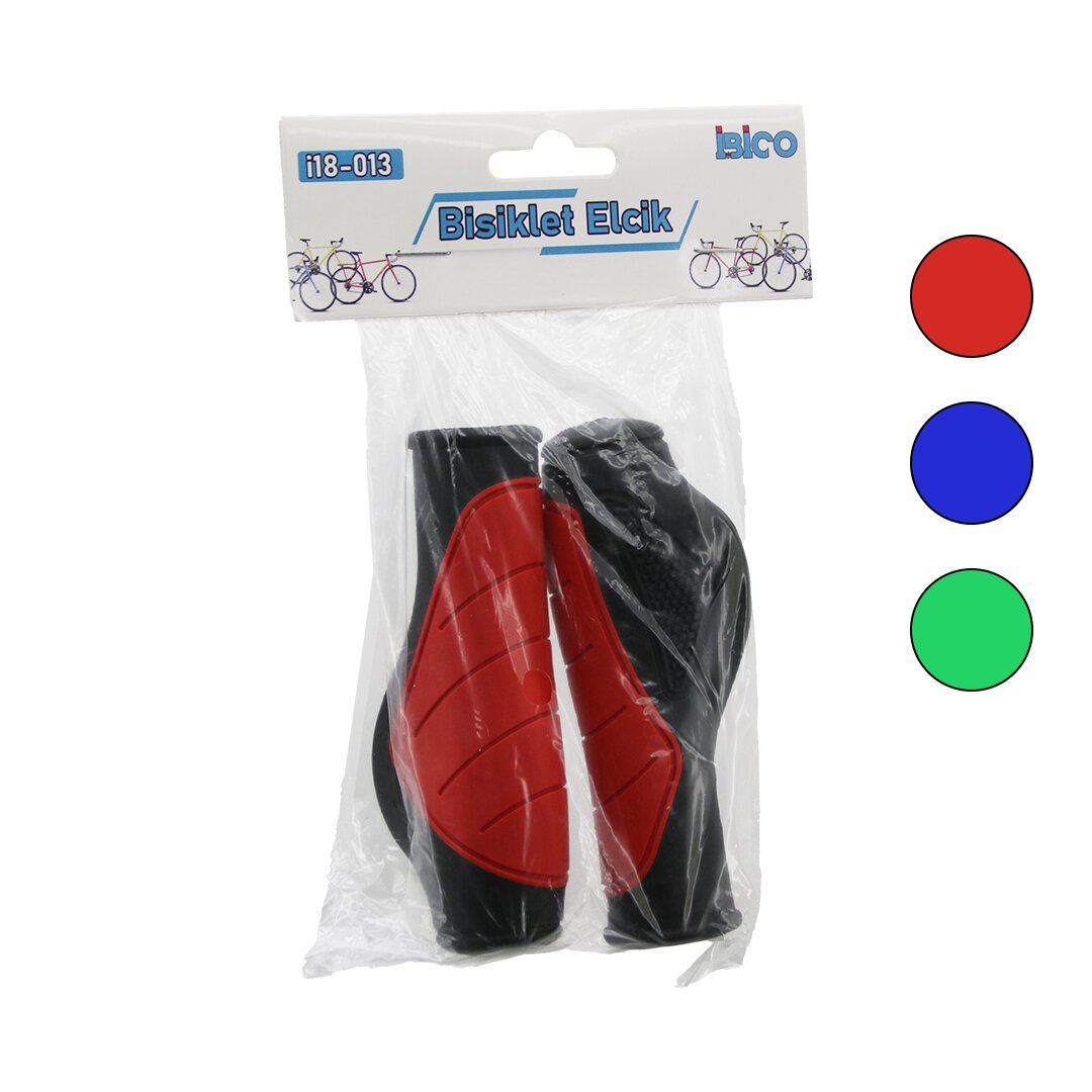 2 Pcs Set Renkli̇ - Si̇li̇kon Bi̇si̇klet Elci̇k