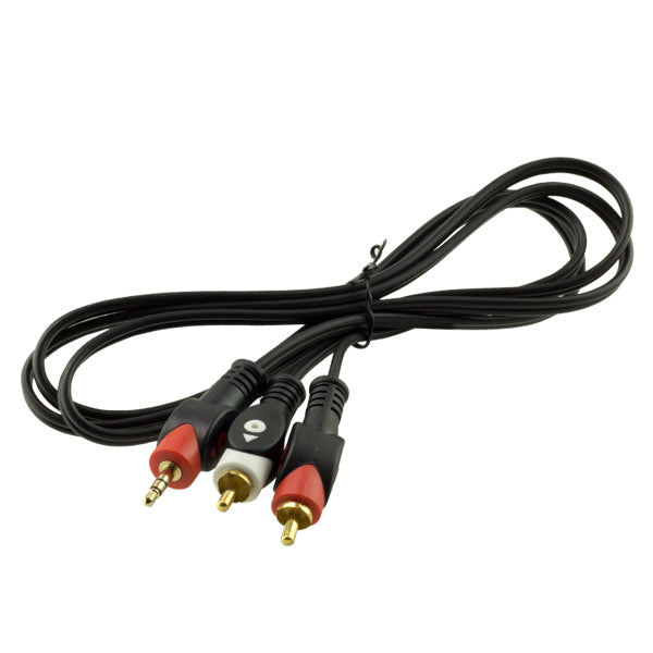 2 Rca Erkek + 3.5 Mm Stereo Erkek 1.5 Metre 1.kali̇te Kablo