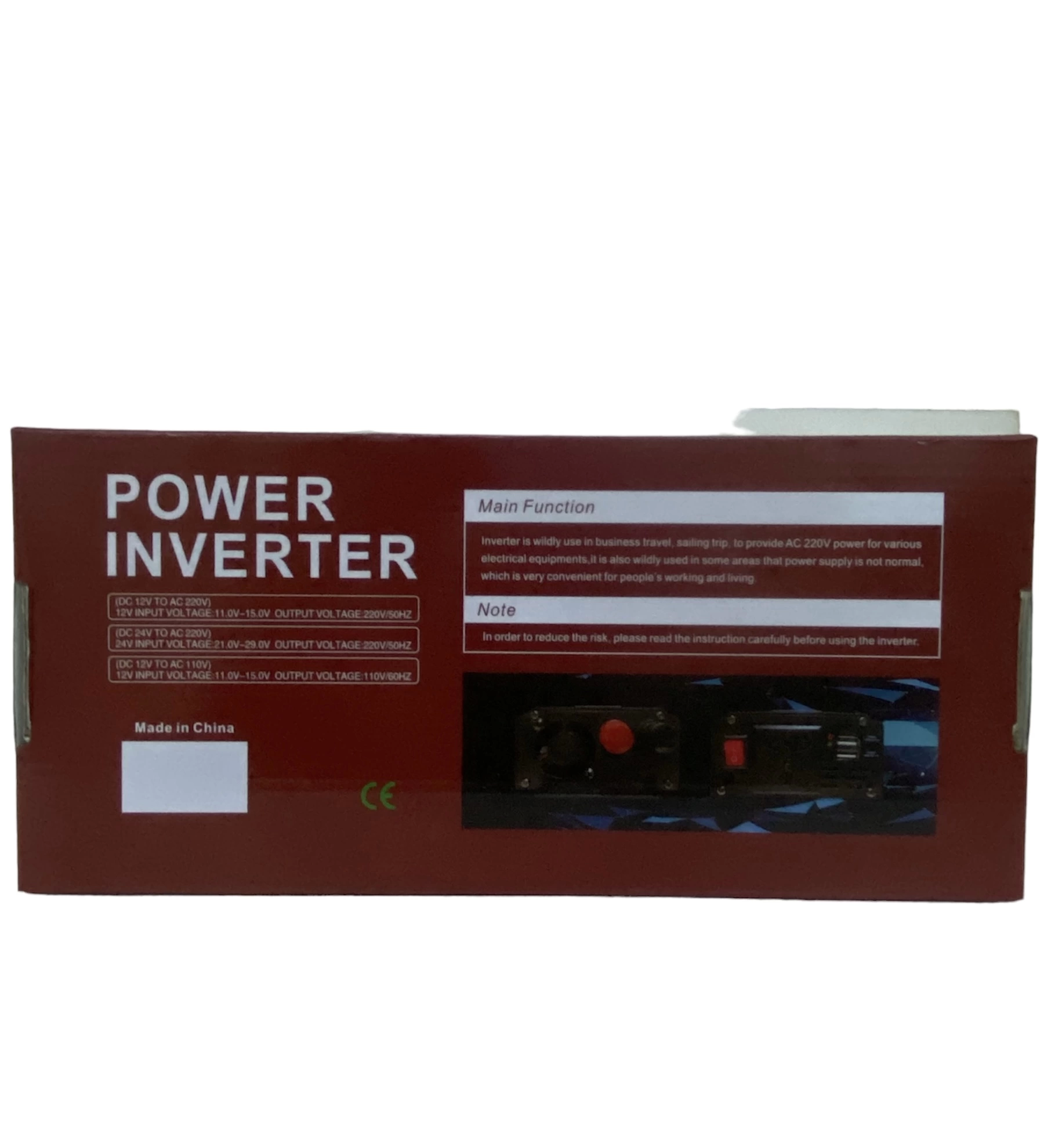 2000 Watt İnverter Dönüştürücü Güç Kaynağı Akü Bağlantılı 12 -230 V Modifiye Sinüs Usb Girişli