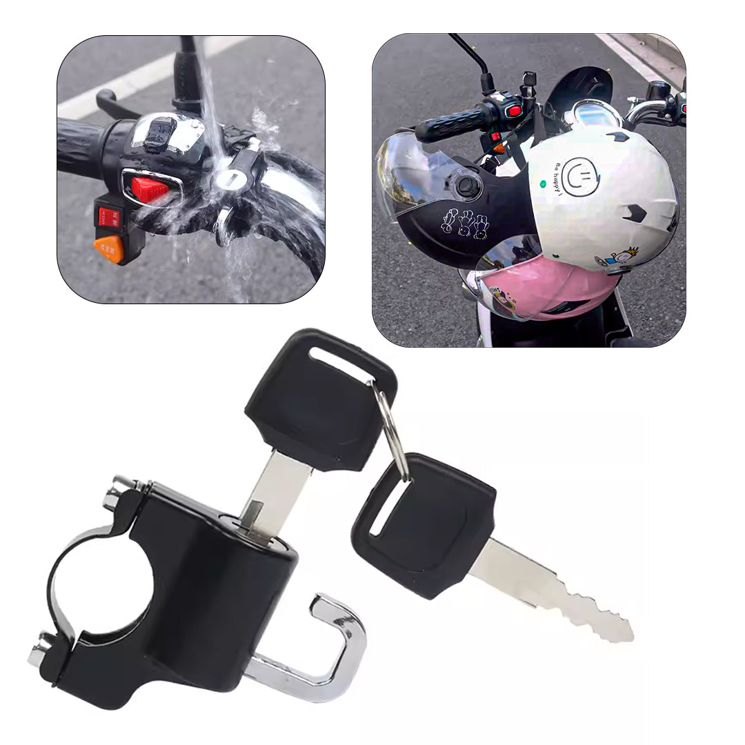 22-26mm Universal Motosi̇klet Kask Ki̇li̇di̇