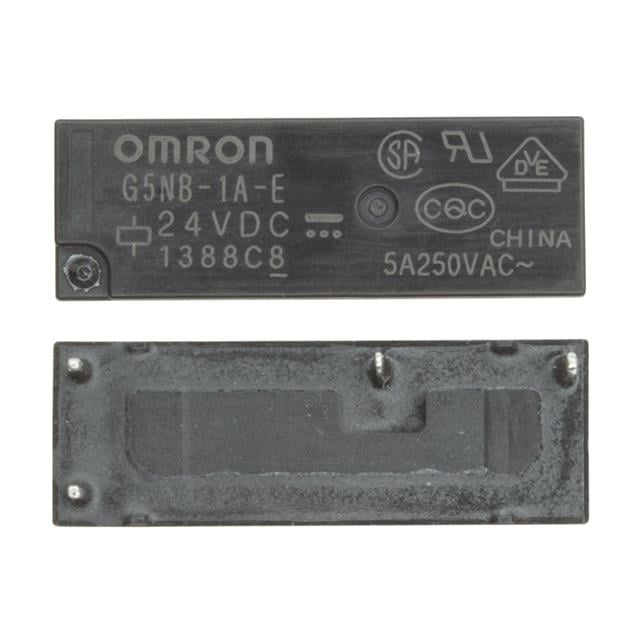24VDC Kart Rölesi 24 Volt 4 Pin Bacak Siyah 16X4C16