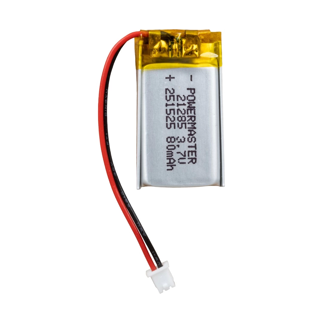 251525 3.7 Volt 80 Mah Lityum Polimer Pil