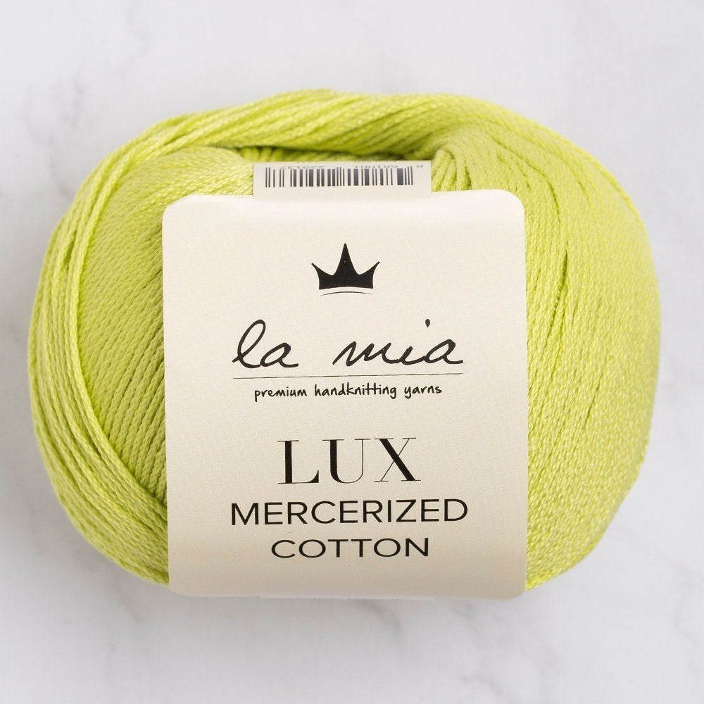 La Mia Lux Mercerized Cotton Fıstık Yeşili El Örgü İpi - 150 - 33751