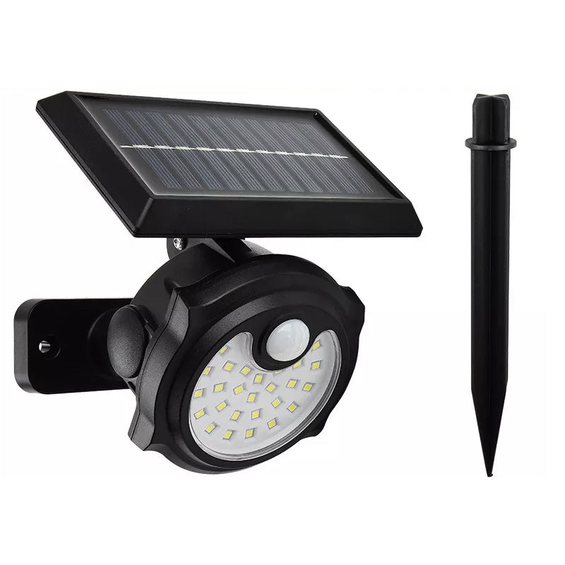 26 Ledli̇ Sensörlü 3 Modlu Solar İndi̇ksi̇yon Duvar Lambasi