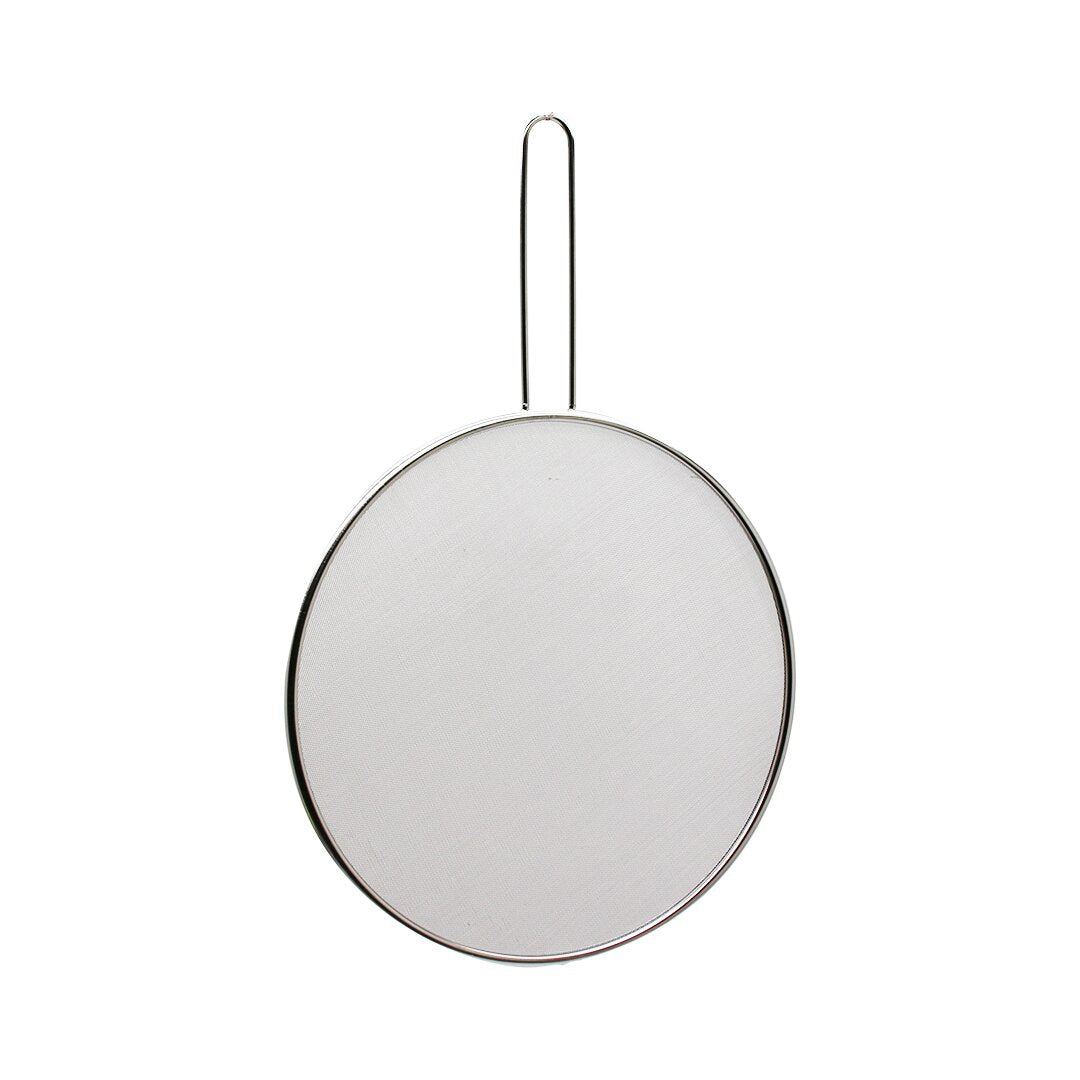 29Cm Metal Krom Tel Kızartma Yağ Sıçratmaz