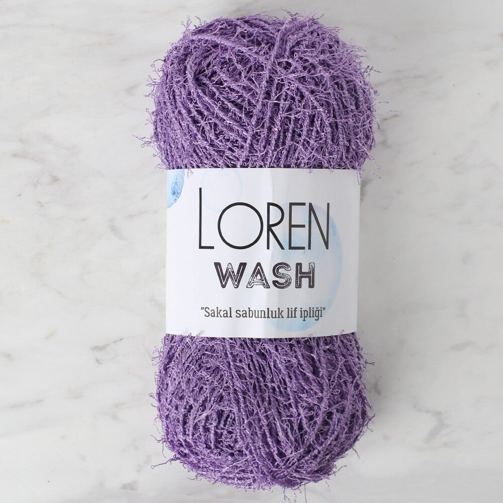 Loren Wash Lila El Örgü İpi - R020 - 34020