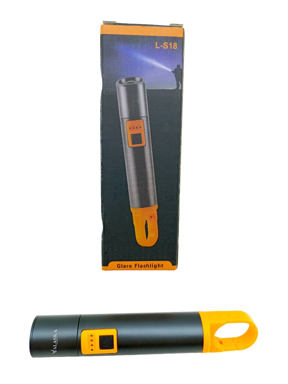 2in1 Zoom El Feneri̇ -powerbank Usb şarj Metal Kasa -su Geçi̇rmez -500mt