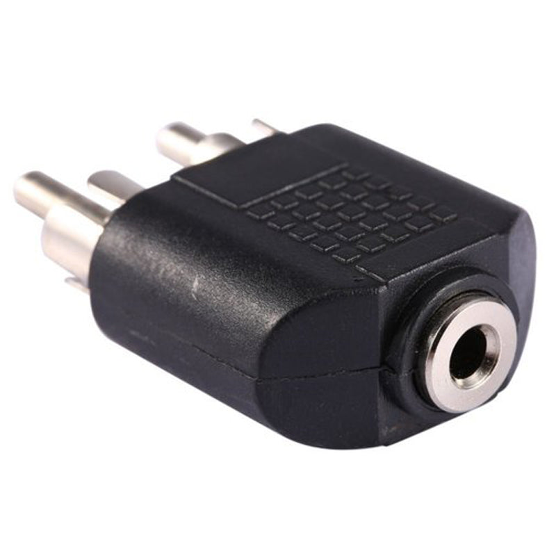 3.5 Mm Stereo Di̇şi̇ / 2 Rca Erkek çevi̇ri̇ci̇ Jack