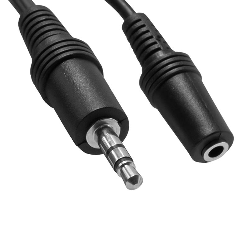 3,5 Mm Stereo Kişi/Qadın 1,5 Metr Qulaqlıq Uzatma Kabel