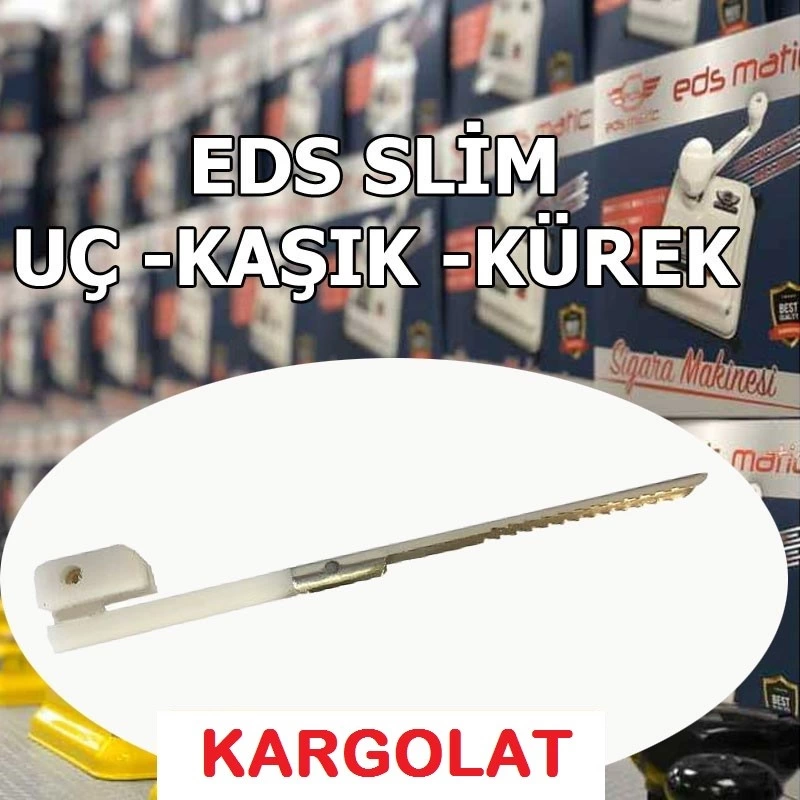 3'lü Set Eds Slim Ürün Kesme Makinası Yedek Kaşık İnce Sarım Yedek Uc Kürek